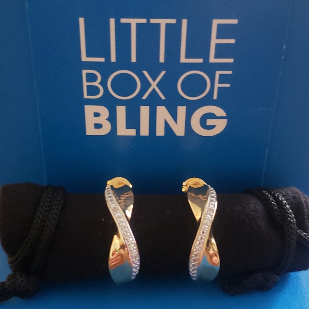 Technibond gold over sterling silver earings